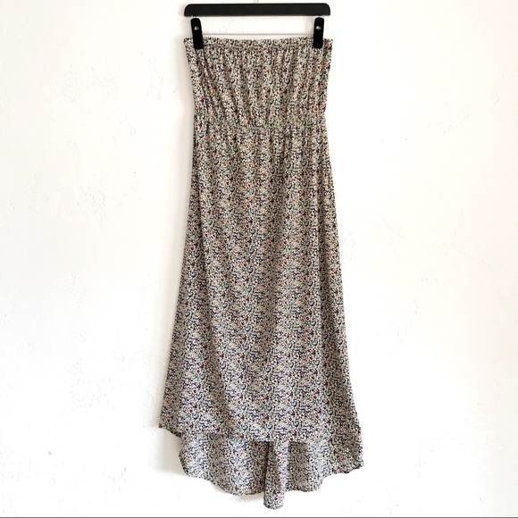 Maitai Dresses & Skirts - Maitai Colorful Pattern Strapless Summer Dress